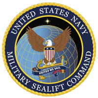 Navy Military Sealift Command Logo